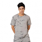 Men's Casual Summer Night dress Soft Cotton Poly Lycra Digital Printed Casual Sleepwear & Launge